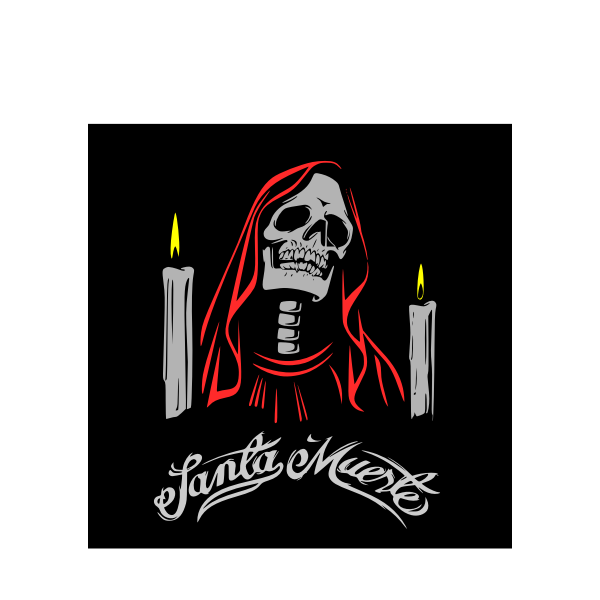 SVG Santa muerte 1