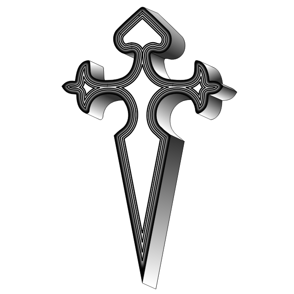 SVG Santiago cross