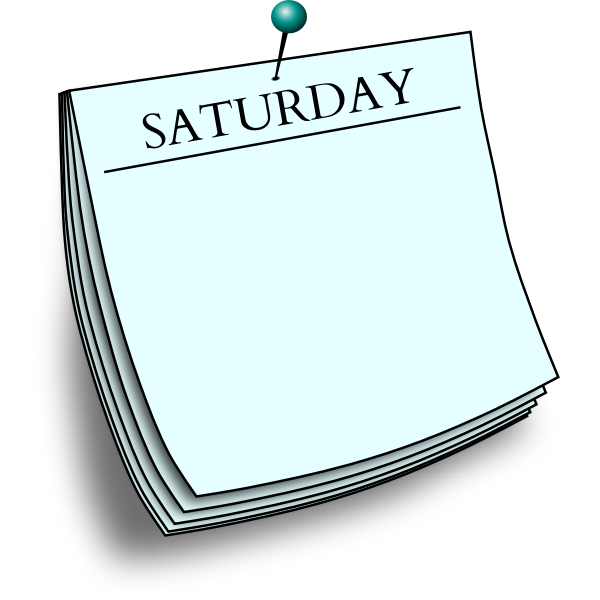SVG Saturday daily note