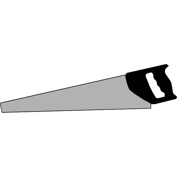 SVG Saw silhouette