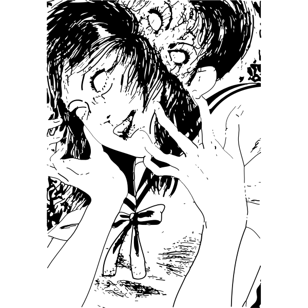 SVG Scary image