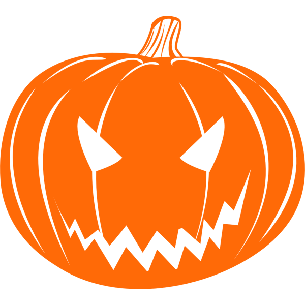SVG Scary Jack-O-Lantern
