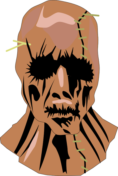 SVG Scary mask