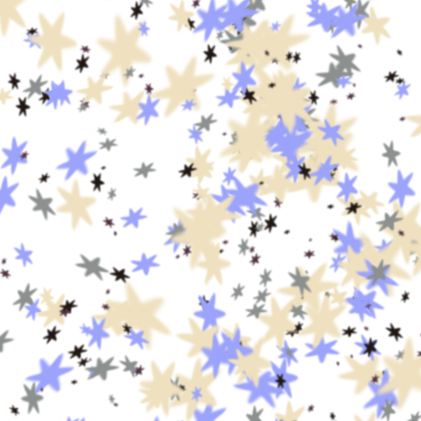 SVG Scattered stars
