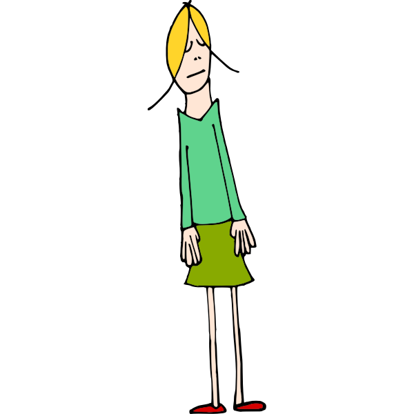 SVG School Girl-1574783230