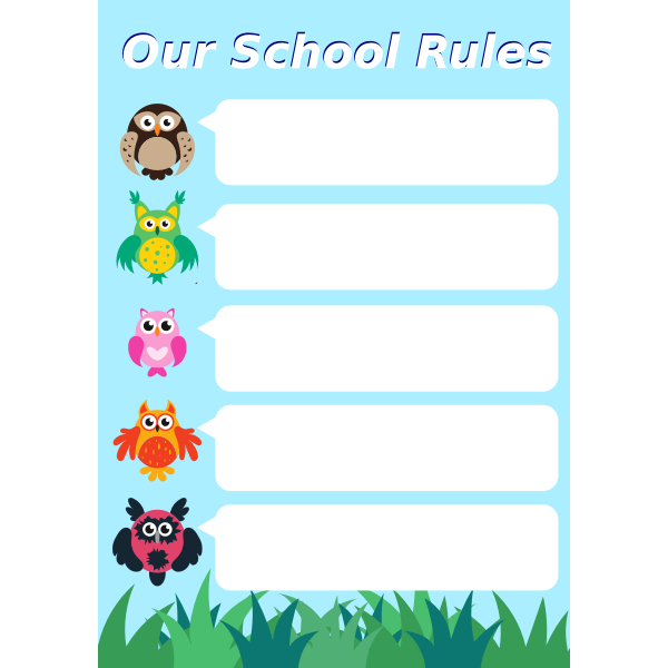 SVG School rules