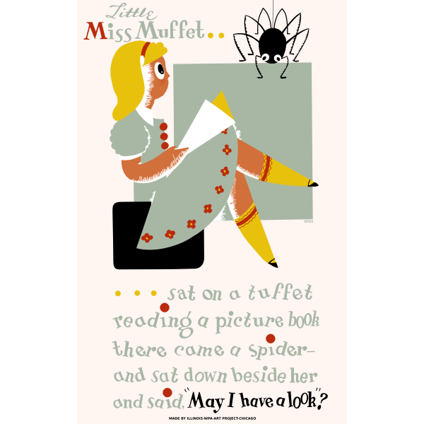 SVG School rules poster
