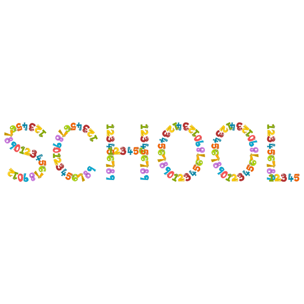SVG School typography