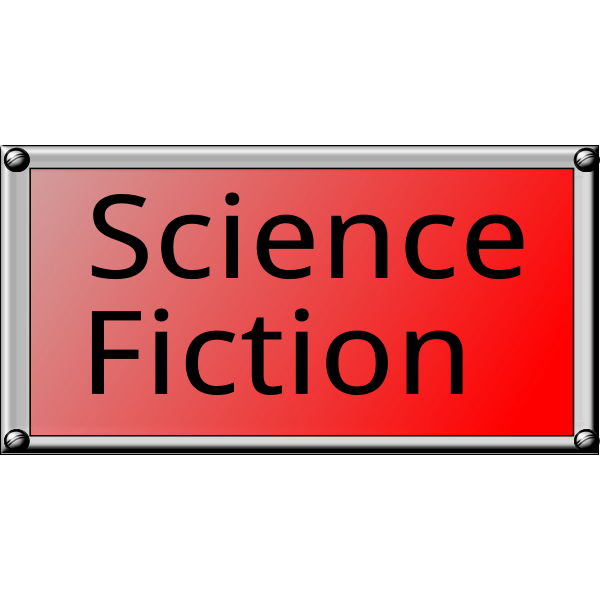 SVG Science Fiction Button