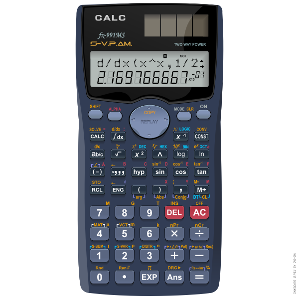 SVG Scientific solar calculator