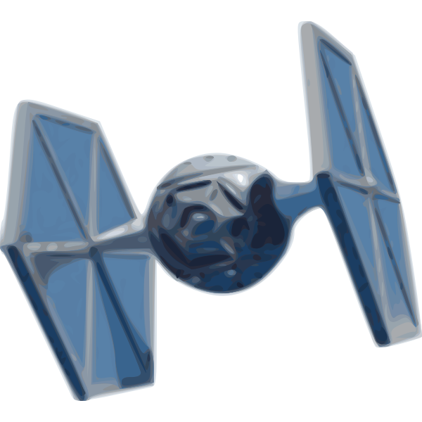 SVG scifi spaceship