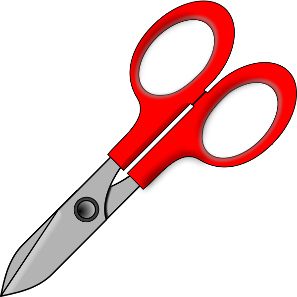 SVG Scissors vector graphics