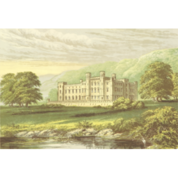 SVG Scone Palace vector image