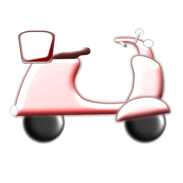 SVG Scooter 3D