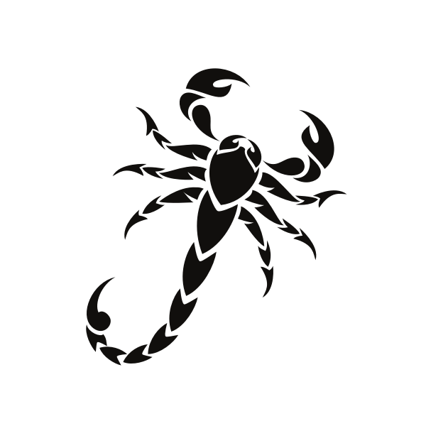 SVG Scorpion clip art graphics