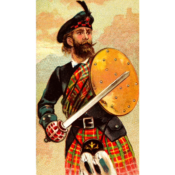 SVG Scotch Claymore