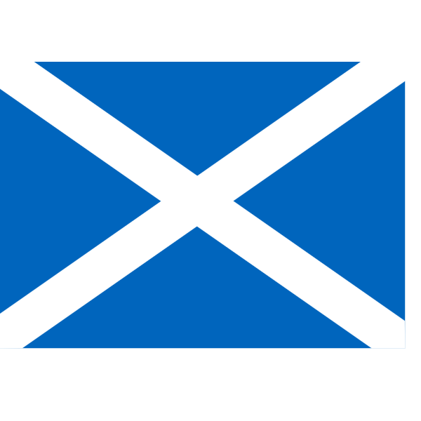 SVG Scottish flag