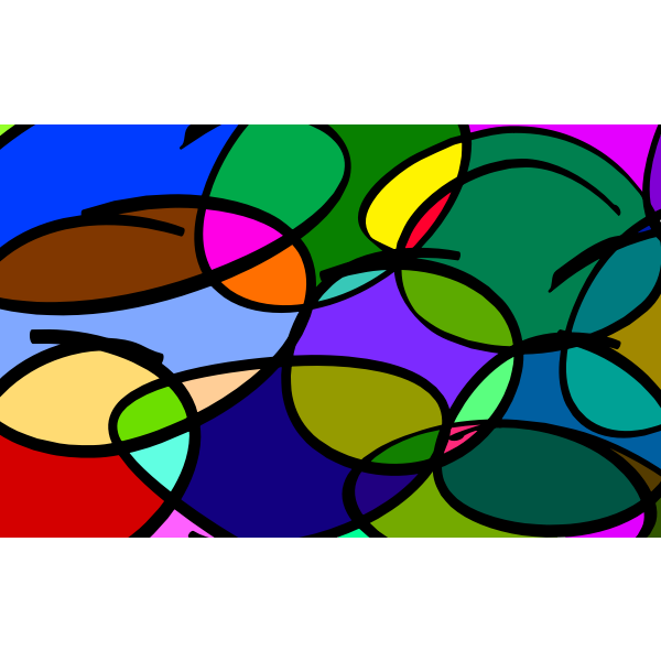 SVG Scribbles Color Background