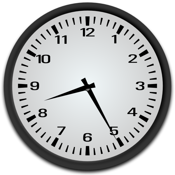 SVG Scripted Clock-1576619265