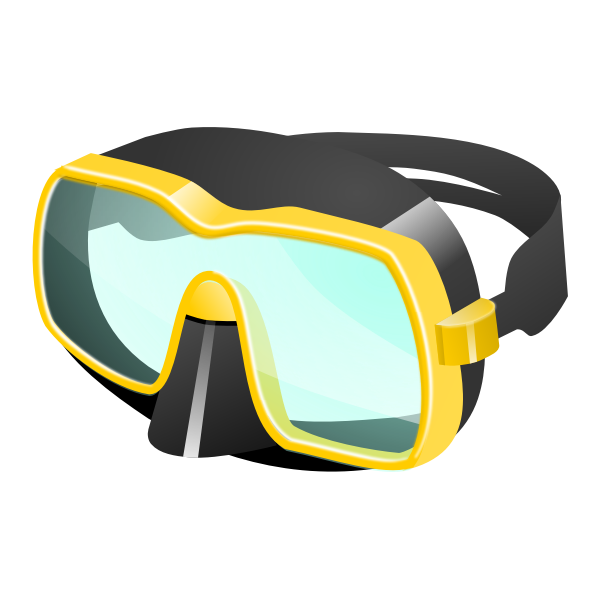 SVG Scuba mask