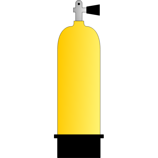 SVG Scuba tank