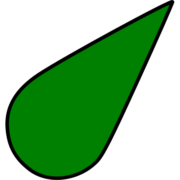 SVG sea chart symbol light green