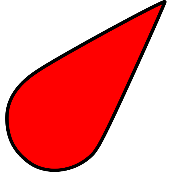 SVG sea chart symbol light red