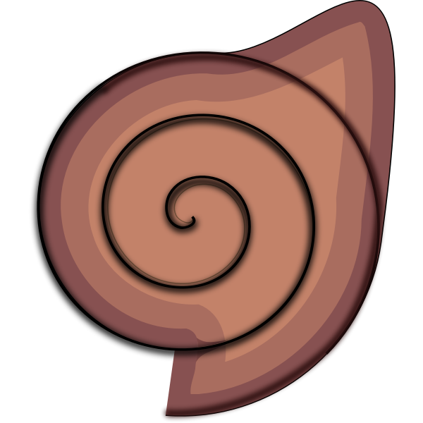SVG Sea shell clip art graphics