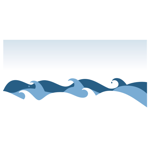 SVG Sea waves