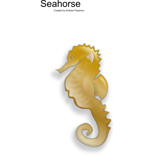 SVG Seahorse
