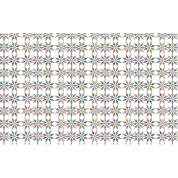 SVG Seamless chromatic ornamental pattern