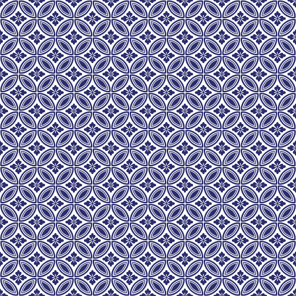 SVG Seamless floral design pattern