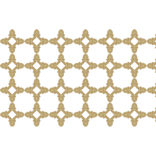 SVG Seamless ornate frame