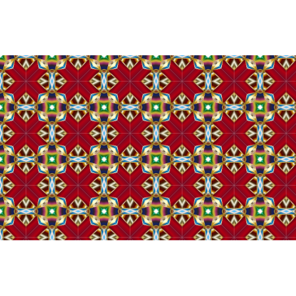 SVG Seamless pattern with golden details