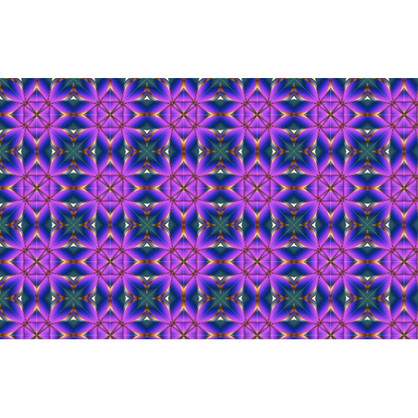 SVG Seamless pattern with purple hexagons