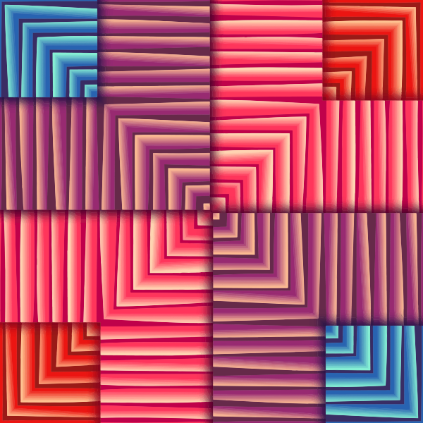 SVG Seamless tiles in different colors