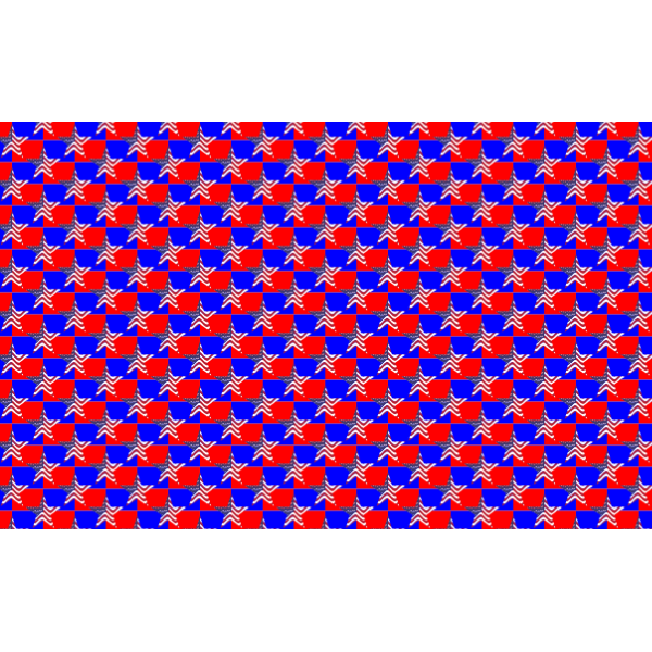 SVG Seamless USA flag star pattern