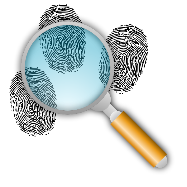 SVG Searching for fingerprints