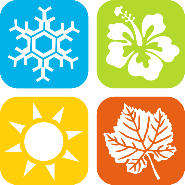 SVG Seasons icons