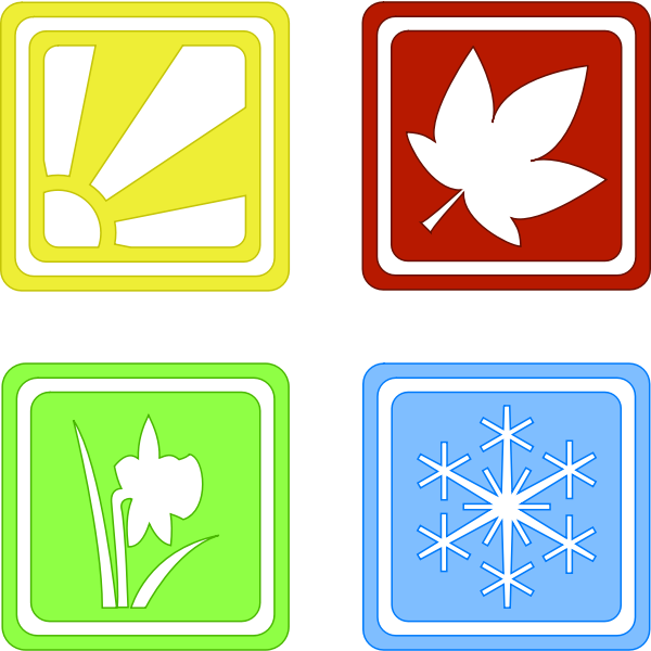 SVG Seasons icons