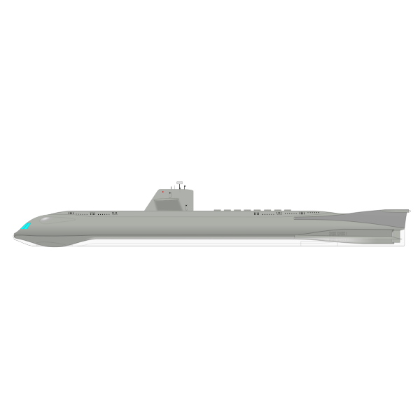 SVG Seaview submarine vector image
