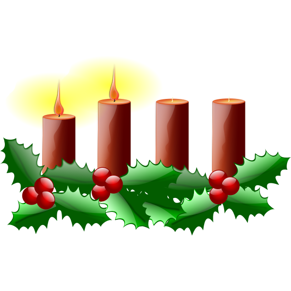 SVG Second Sunday in advent vector image