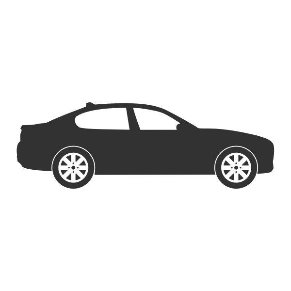 SVG Sedan silhouette