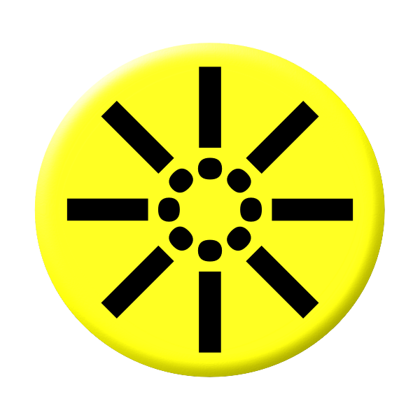 SVG Self-centered button