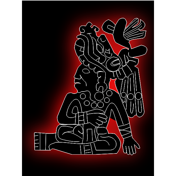 SVG sello Azteca