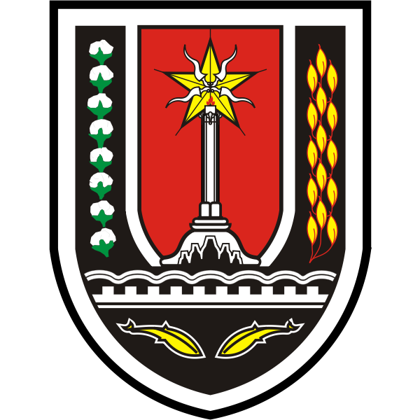SVG Semarang City logo vector image