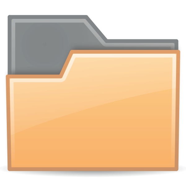 SVG Semitransparent folder