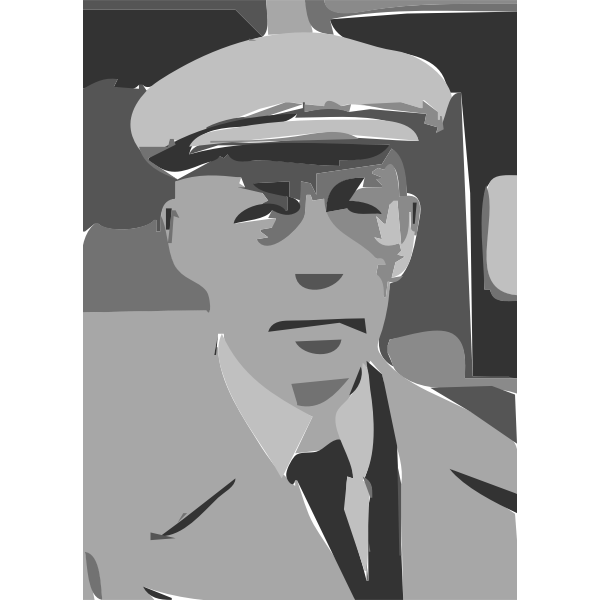 SVG Sergei Rachmaninoff LOC 33968 Cropped autotrace