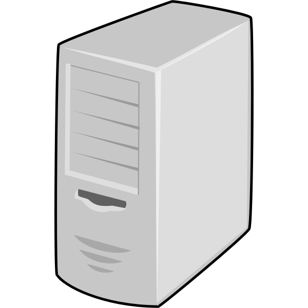 SVG Server icon vector image
