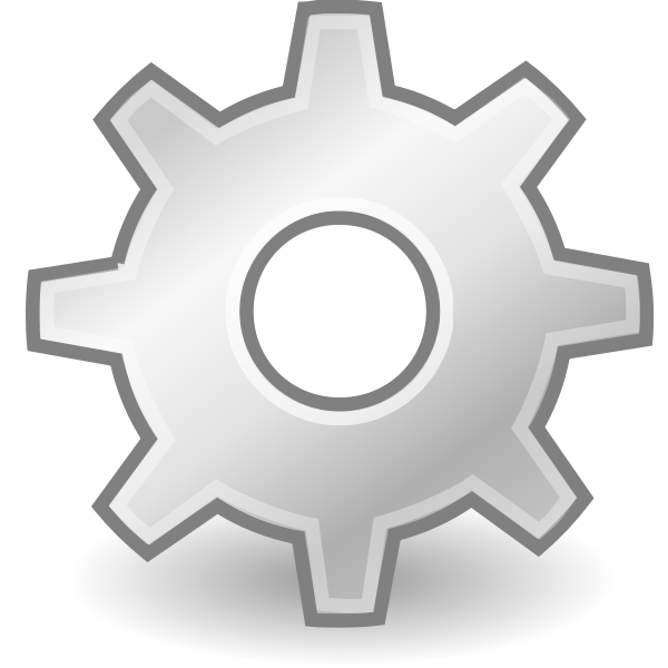 SVG Settings vector image